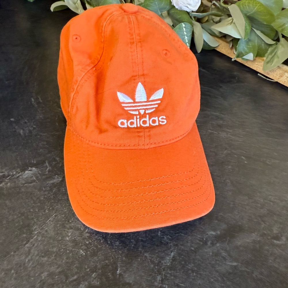 Adidas Bright Orange Hat